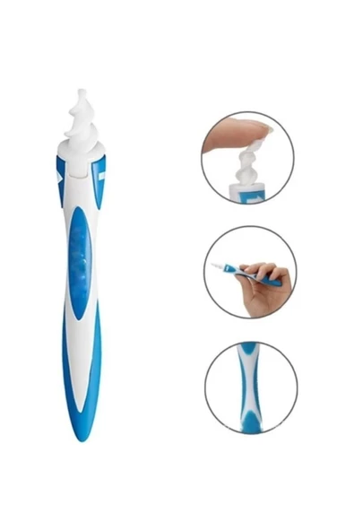 Smart Swab 16 Başlıklı Pratik Kulak Temizleme Aleti Aparatı Seti - 4