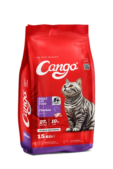 Cango Yetişkin Kedi Maması Tavuk Etli 15Kg - 3