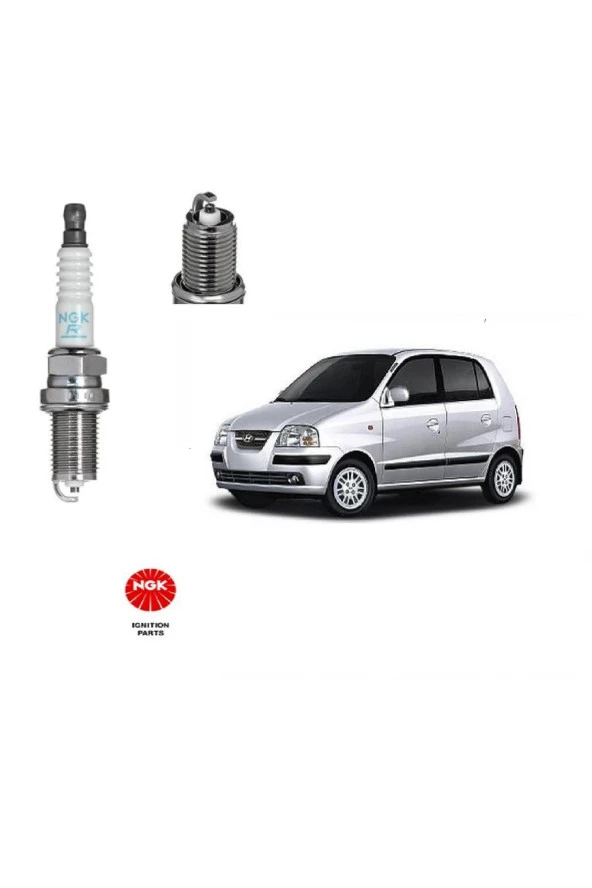NGK Buji 4 adet Hyundai Atos 1998 - 2008 Serisi ürün görseli