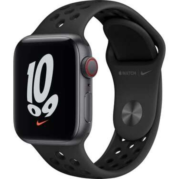 Apple Watch Nike SE GPS 40mm Uzay Grisi Alüminyum Kasa - Antrasit Siyah Spor Kordon MKR53TU/A-Teşhir