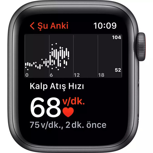 Apple Watch Nike SE GPS 40mm Uzay Grisi Alüminyum Kasa - Antrasit Siyah Spor Kordon MKR53TU/A-Teşhir - 2