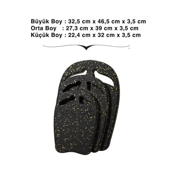 Actifoam Kickboard Swimming Board Yüzme Tahtası Orta Boy 27X39X35cm - 2