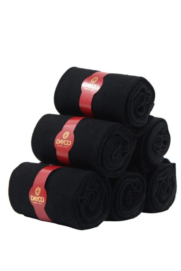 Premium Dikişsiz Mevsimlik Bambu Erkek Çorap 6'lı Kraft Kutu - Resim 5