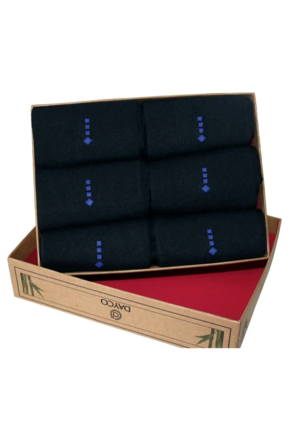 Bambu Yün Erkek Çorabı Kraft Kutulu