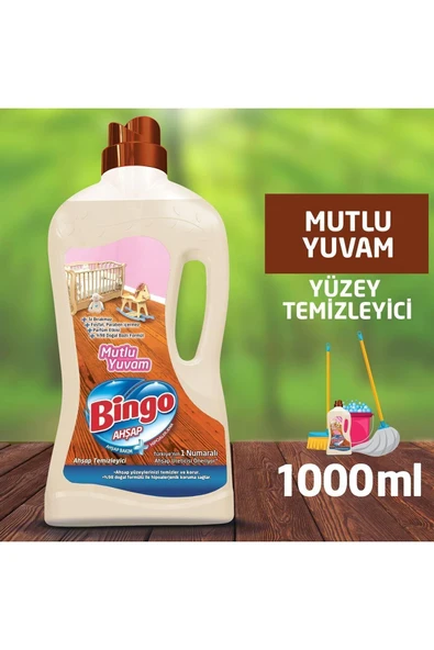 AHŞAP TEMİZLEYİCİ  1 LİTRE MUTLU YUVAM