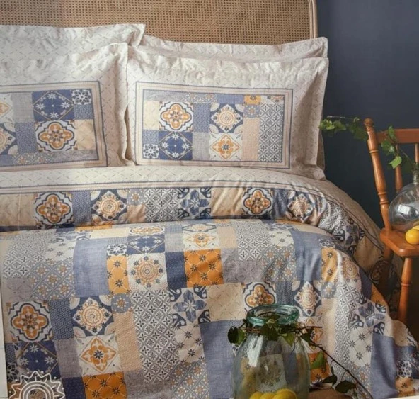 Apricitas Home Nevresim takımı Maude Indigo Ç.K. ürün görseli