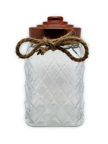 Cooker CKR2264 Bakır Kapaklı Cam Kavanoz 30 cm 1 Adet - 2