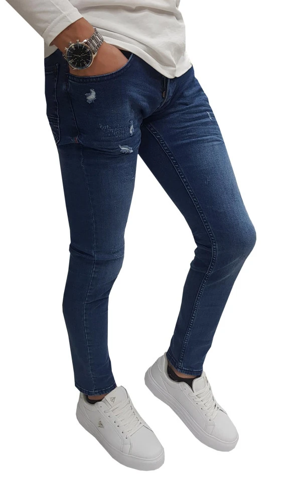 Rocky Denim Slim Fit Mavi Jean Pantolon-6649