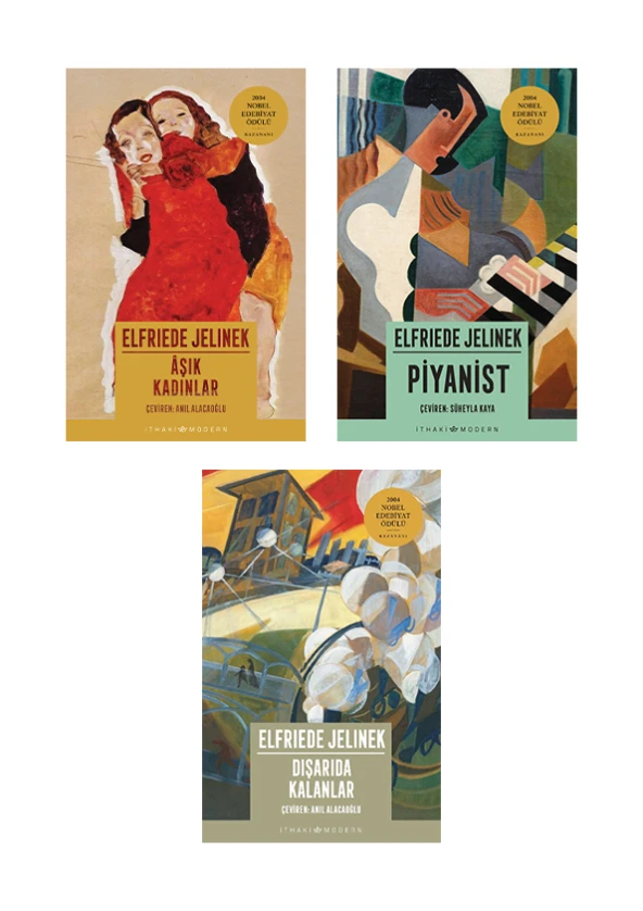 Elfriede Jelinek 3 Kitap Takım