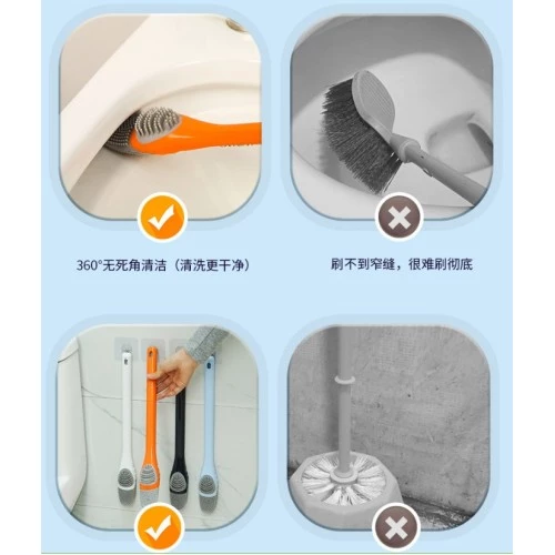 Periboia Klozet Detay Temizlik Fırçası Seti - 2