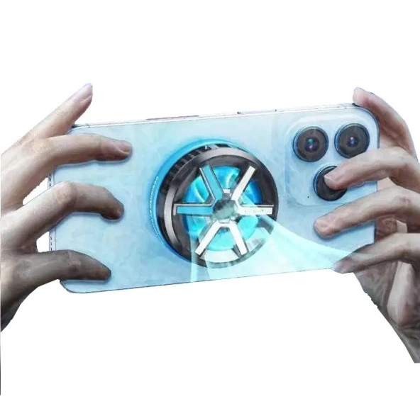 Hadron HDX4373 Radyotörlü Magsafe Rgb Işıklı Telefon Soğutucu Fan - 4