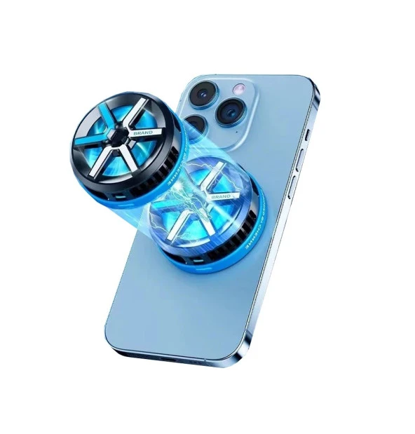 Hadron HDX4373 Radyotörlü Magsafe Rgb Işıklı Telefon Soğutucu Fan - 6
