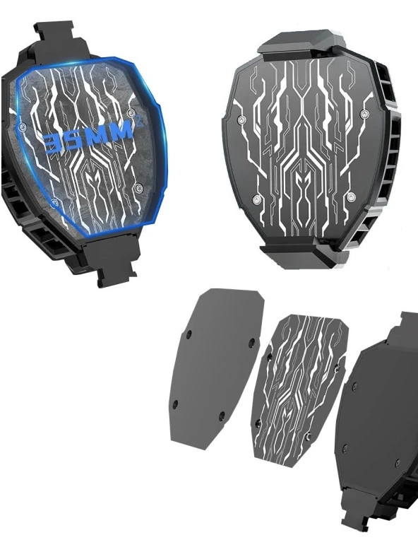 Hadron HDX4367 Radyatörlü Isı Göstergeli Rgb Işıklı Tablet Soğutucu Fan - 6