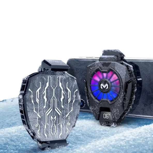 Hadron HDX4367 Radyatörlü Isı Göstergeli Rgb Işıklı Tablet Soğutucu Fan - 7