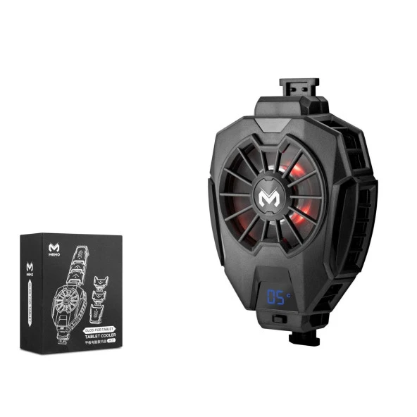 Hadron HDX4367 Radyatörlü Isı Göstergeli Rgb Işıklı Tablet Soğutucu Fan - 9