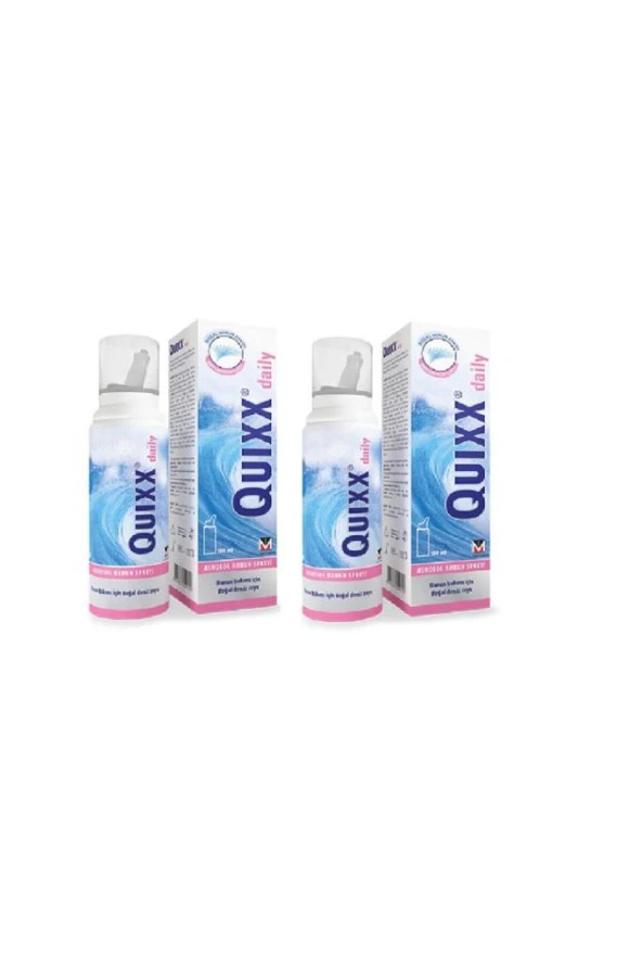 Quixx Daily Aerosol Burun Spreyi 100 Ml 2'Li PAKET (SKT:08/2025)