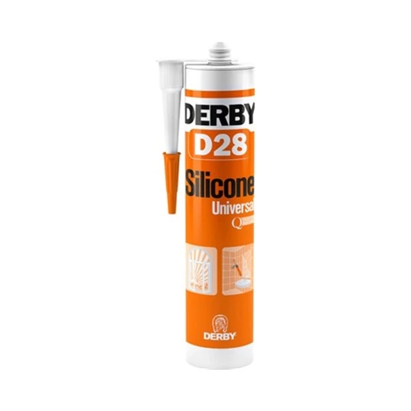 Derby D28 Genel Amaçlı Silikon Gri - 280g