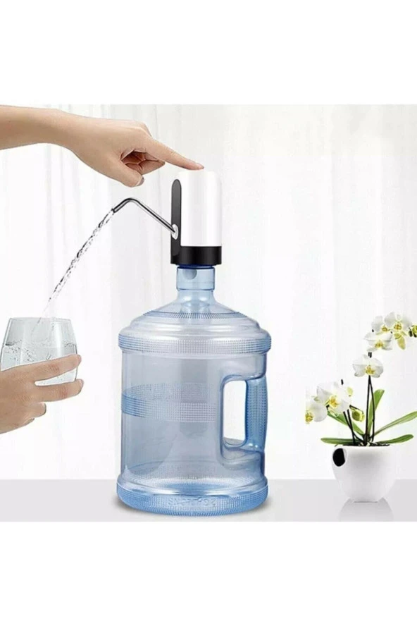 Otomotik Şarjlı Damacana Su Pompası Usb Şarjlı Otomatik - Resim 3