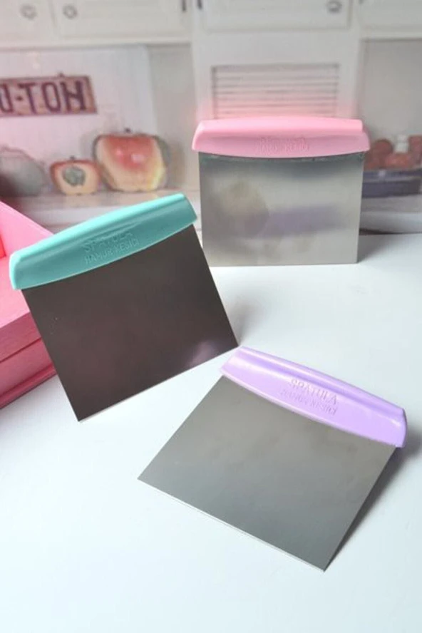 Çelik Spatula  Hamur Kesici ürün görseli 1