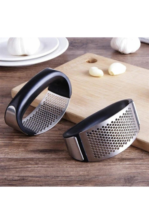 Paslanmaz Çelik Garlic Press Sarımsak Ezici