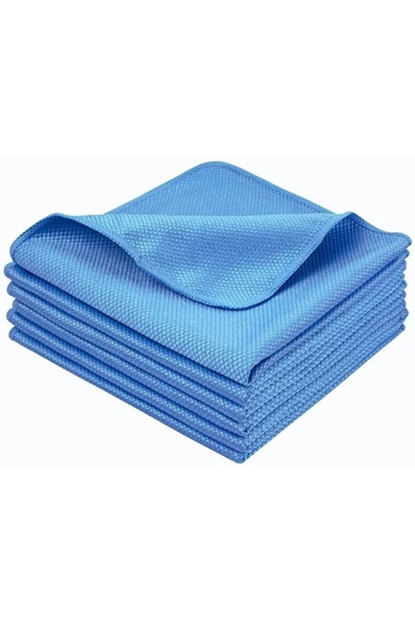 Mikrofıber Baklava Desenli Cam Bezi 30x40 - 2