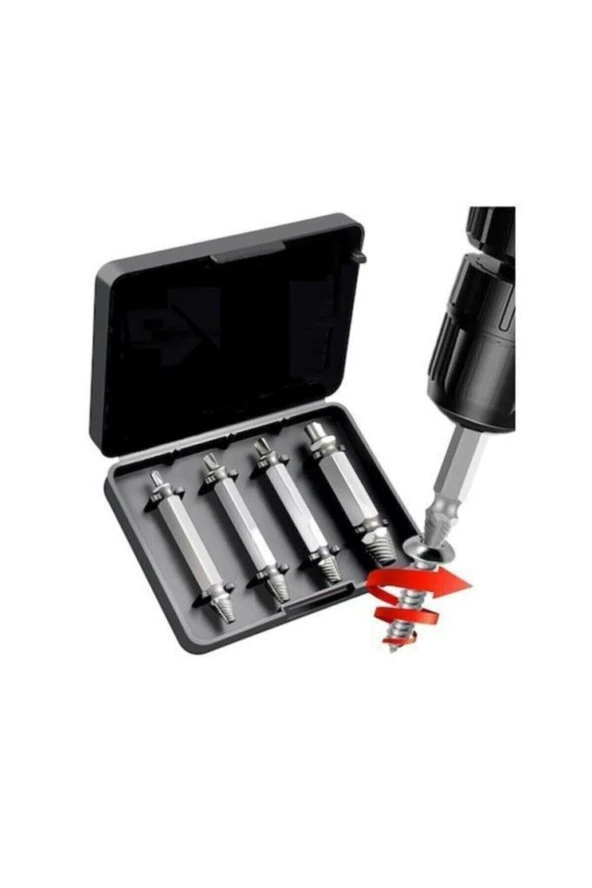 Speed Out Hasarlı Bozuk Vida Çıkarıcı Hasar Görmüş Vida Sökme - 3