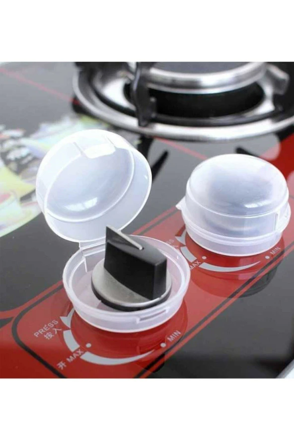 Çocuk Koruma Ocak Fırın Gaz Düğmesi Kilidi 2li Çocuk Güvenlik Kilidi - 3