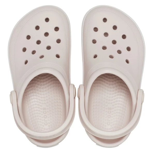 Crocs Off Court Clog K Ekru Çocuk Spor Terlik 208477-6UR - Resim 4