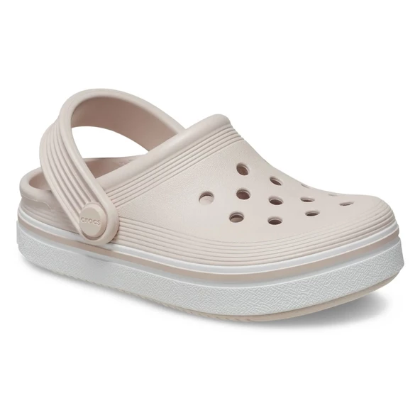 Crocs Off Court Clog K Ekru Çocuk Spor Terlik 208477-6UR