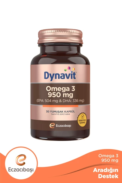 DYNAVİT OMEGA 3 950 MG 30 KAPSÜL