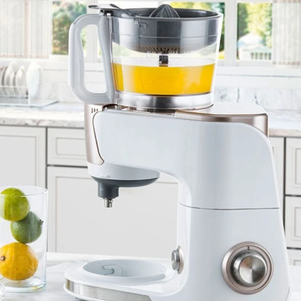 Karaca Maestro Chef Profesyonel 7 in 1 Beyaz 1000 W Mutfak Şefi
