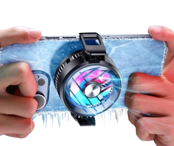 Hadron HDX4360 Rgb Işıklı Radyatörlü Telefon Soğutucu Fan - 2