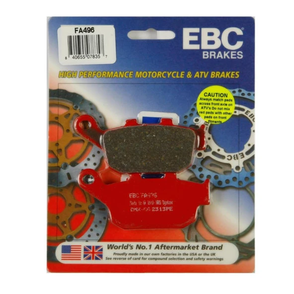 Trıumph Tiger 800 Arka Fren Balatası EBC