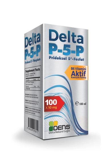 DELTA P5P PIRIDOKSAL 5-FOSFAT VIT B6 100 ML