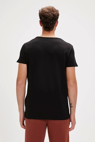 Bad Bear O-Neck T-Shirt Siyah Basic Erkek Tişört - 5