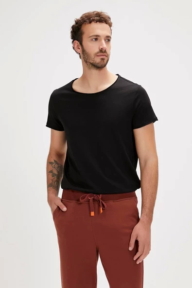 Bad Bear O-Neck T-Shirt Siyah Basic Erkek Tişört - 2