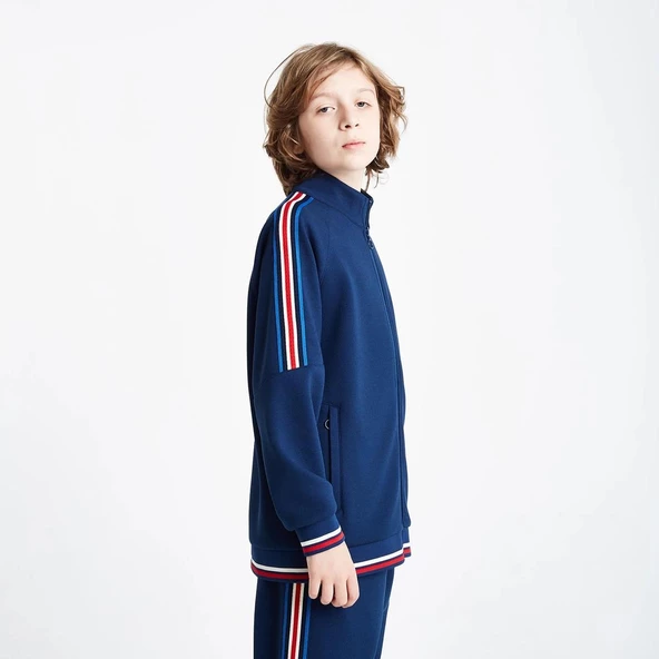 LESCON 24N-3124 ERKEK ÇOCUK FERMUARLI ÜST - Resim 3