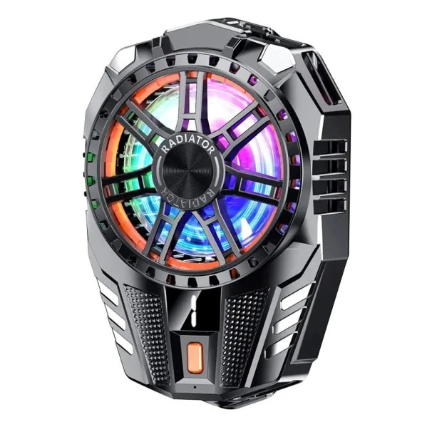 Hadron Hdx4602 Işıklı Isı Göstergeli Klipsli 3 Kademeli Radyatörlü Telefon Soğutucu Fan