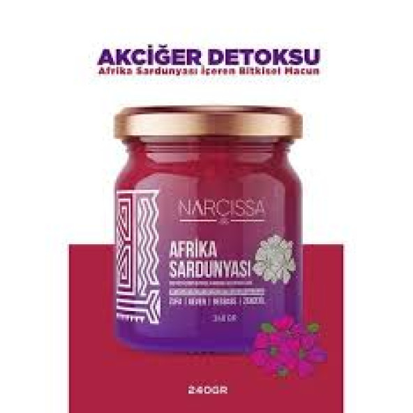 NARCISSA AFRIKA SARDUNYASI 240 GR