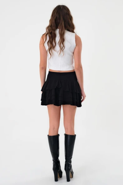 Mykonos Siyah Etek - 5