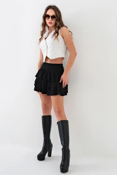 Mykonos Siyah Etek - 3