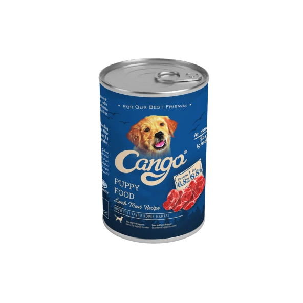 Cango Yavru Yaş Köpek Maması Kuzu Etli 415Gr