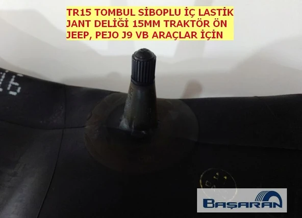 600-650-16 Tr15 İç Lastik Traktör Ön Pejo J9 Jeep Vb - 3