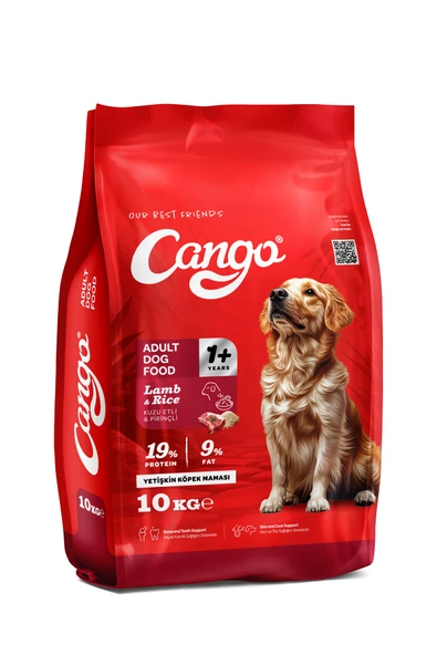 Cango Yetişkin Köpek Maması Kuzu Etli ve Pirinçli 10Kg - 3