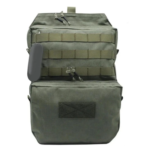 Taktikal TK1003 Molle Suluk Yelek Eklenti Çantası Haki - 2