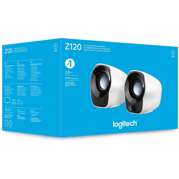 Logitech Z120 980-000513 1.2W RMS 1+1 Hoparlör - 8