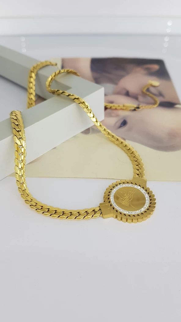 Sones | Çelik Kolye | Sns202870 - Resim 2