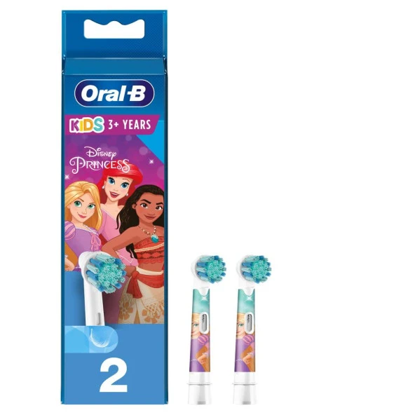 Oral-B Çocuklar İçin Yedek Başlık Extra Yumuşak 2'li Prenses