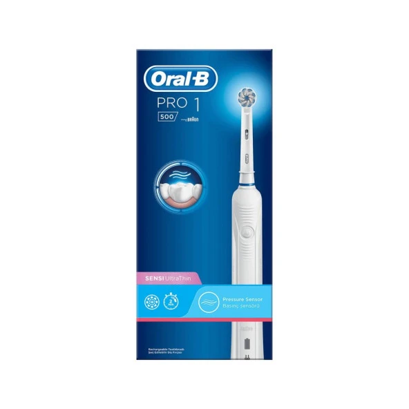 Oral-B Şarjlı Diş Fırçası Sensi Ultra Thin Pro 500