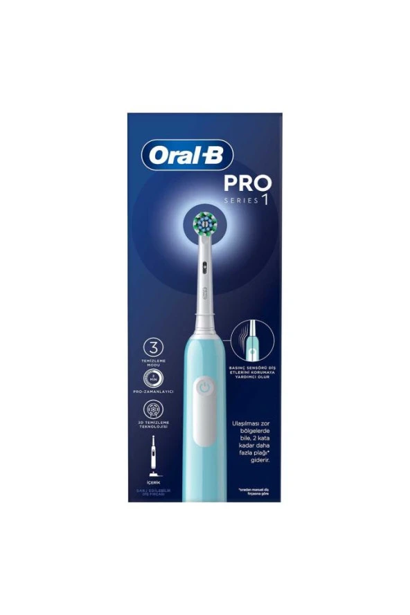 Oral-B Pro Series 1 Şarjlı Diş Fırçası - Mavi